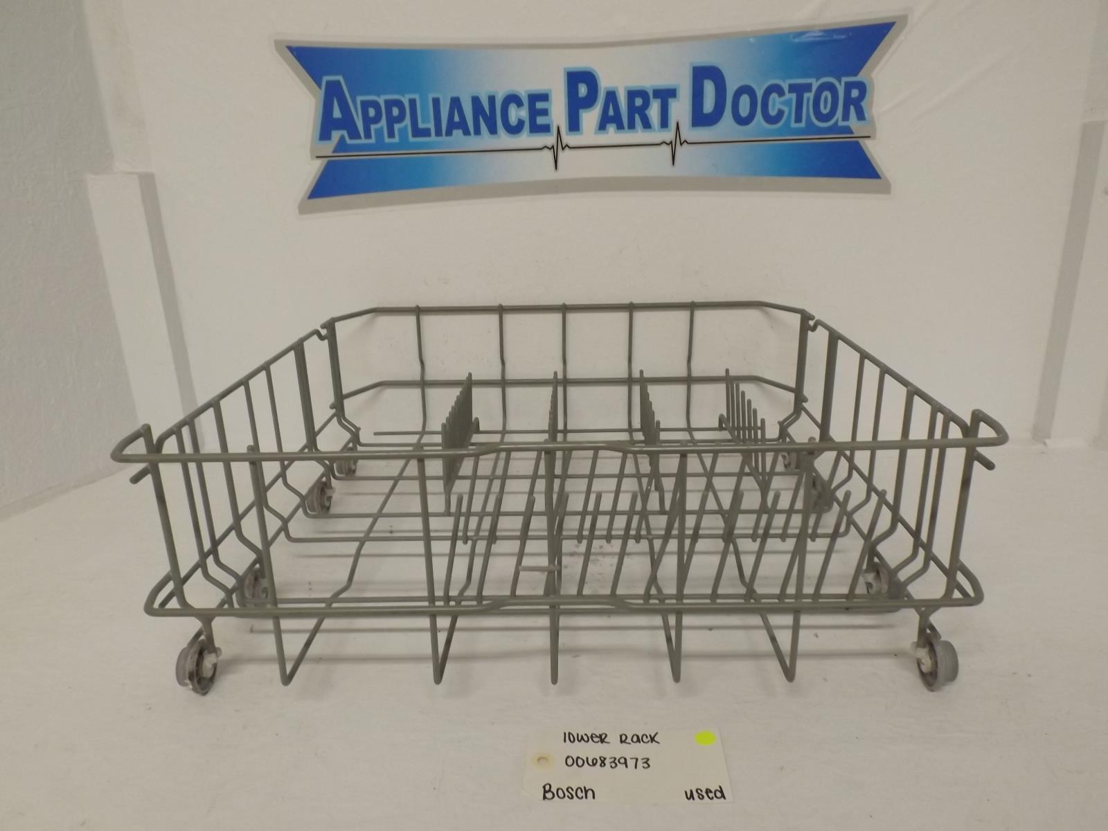 Bosch Dishwasher 00683973 Lower Rack Used Bosch Dishwasher 00683973 Lower Rack Used